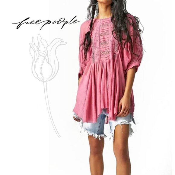 FREE PEOPLE One Finley Mini Dress Tunic